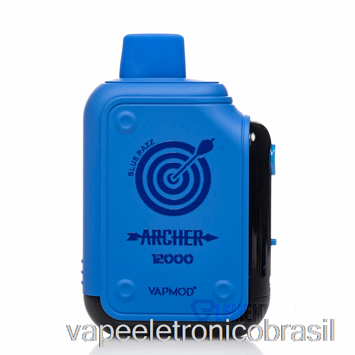 Vape Eletrônico Archer 12000 Descartável Azul Razz